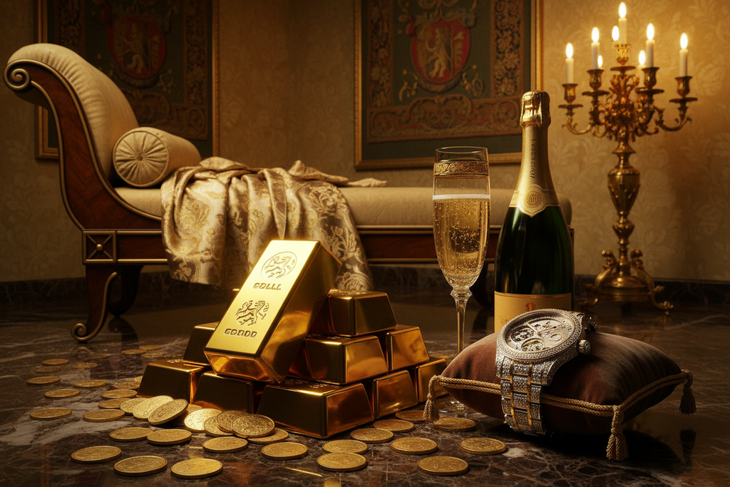 Gold, millionaire 